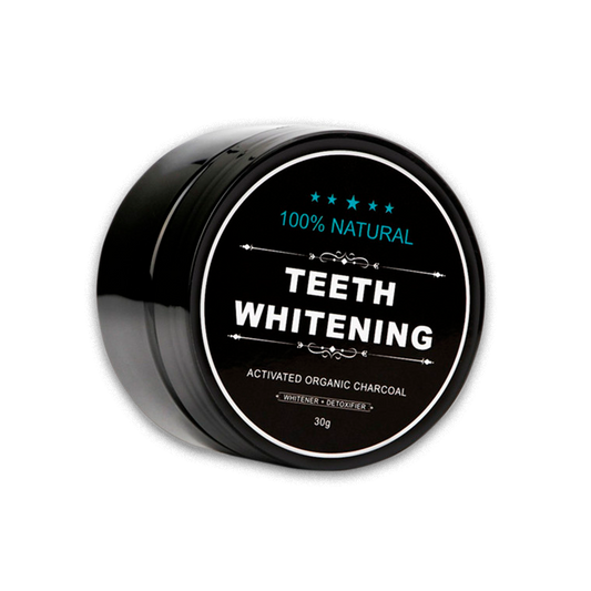 natural way to teeth bleaching and teeth whitening with active coal